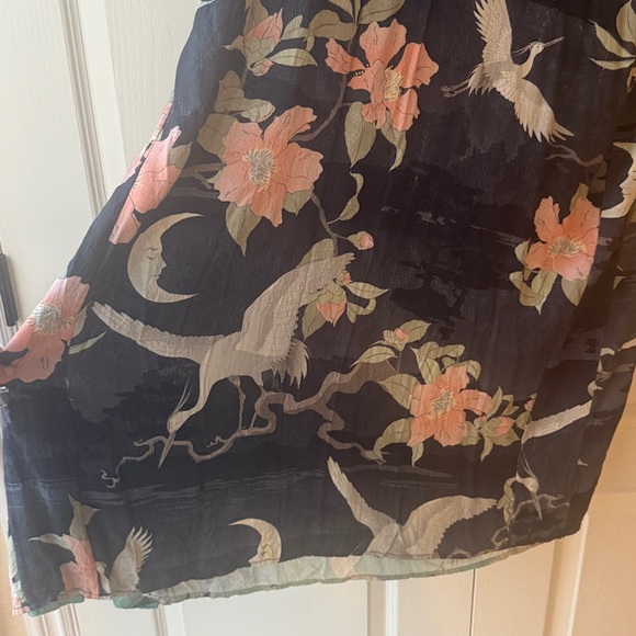 Spell & the gypsy nightingale kimono reversible black turquoise - Picture 15 of 17